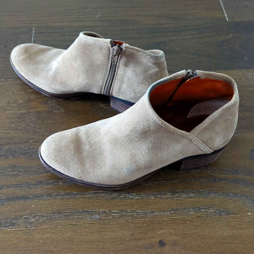 Suede Booties Lucky Brand